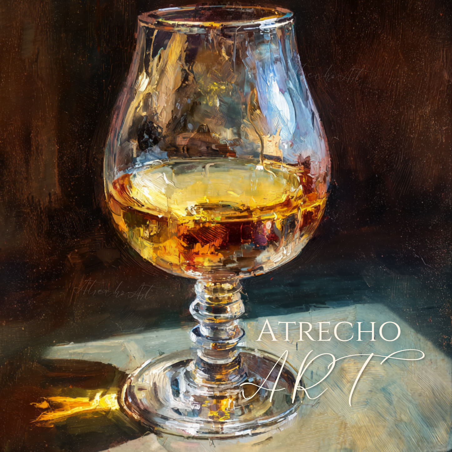 VERRE À BRANDY | Oeuvre imprimée | SL16