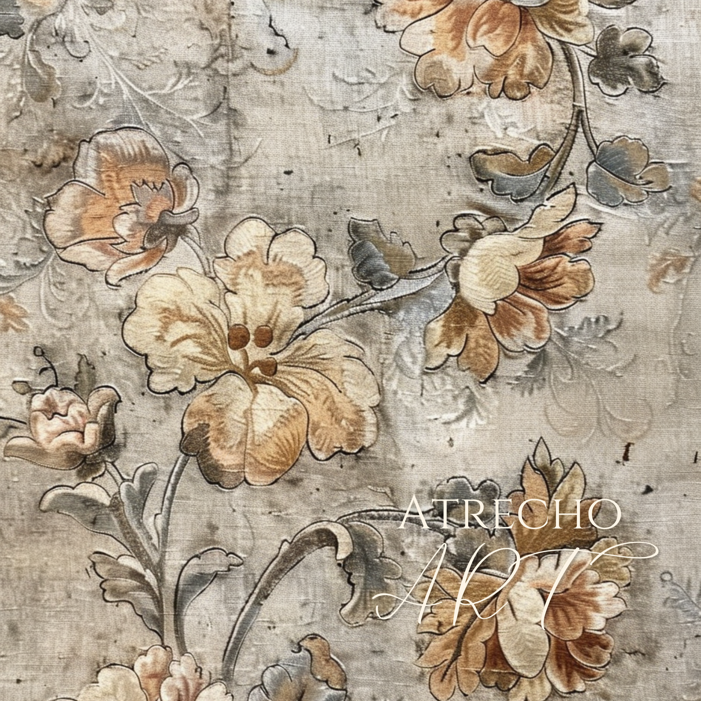 TEXTILE NATUREL LÉGER | Oeuvre imprimée | TE29