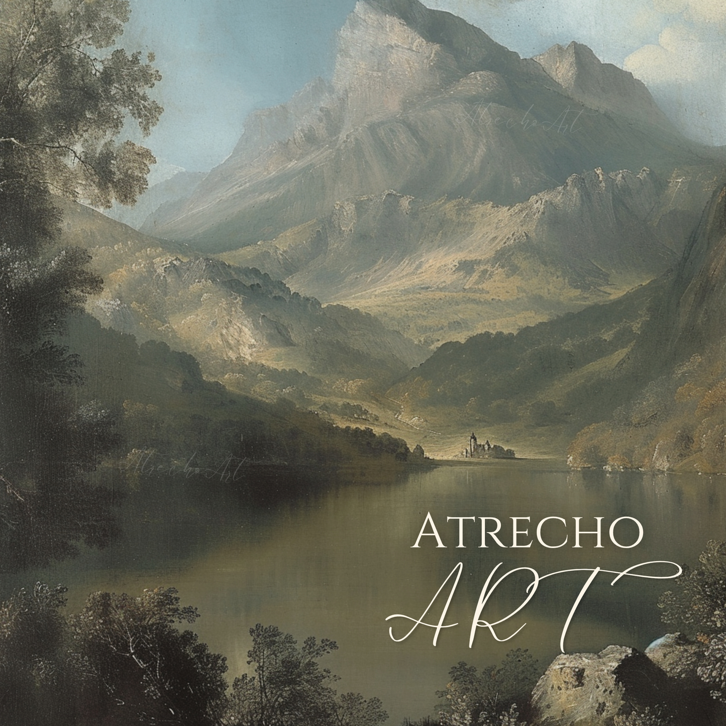 LAC DE MONTAGNE | Oeuvre imprimée | L090