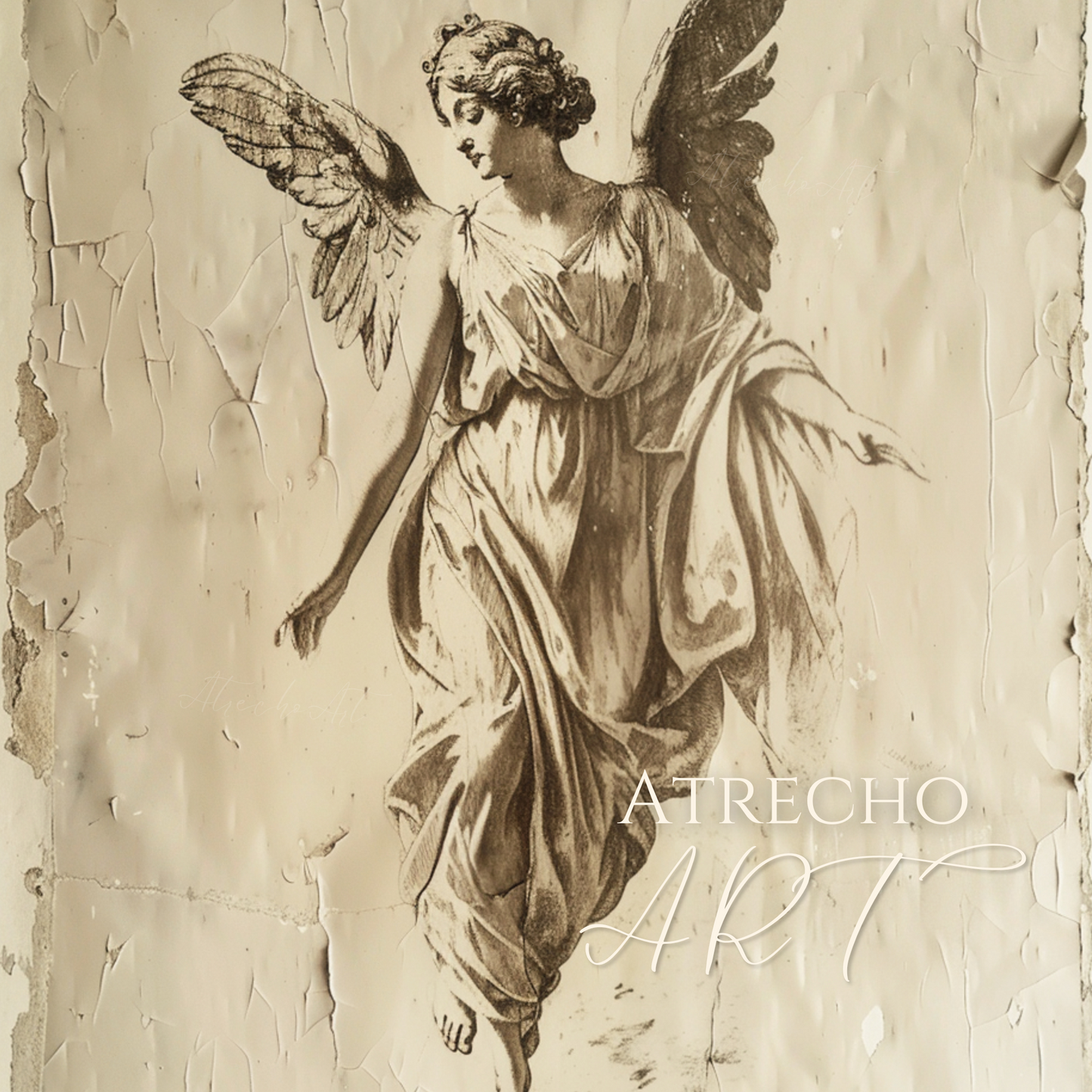 BOCETO DE ÁNGEL | Obra impresa | RE29