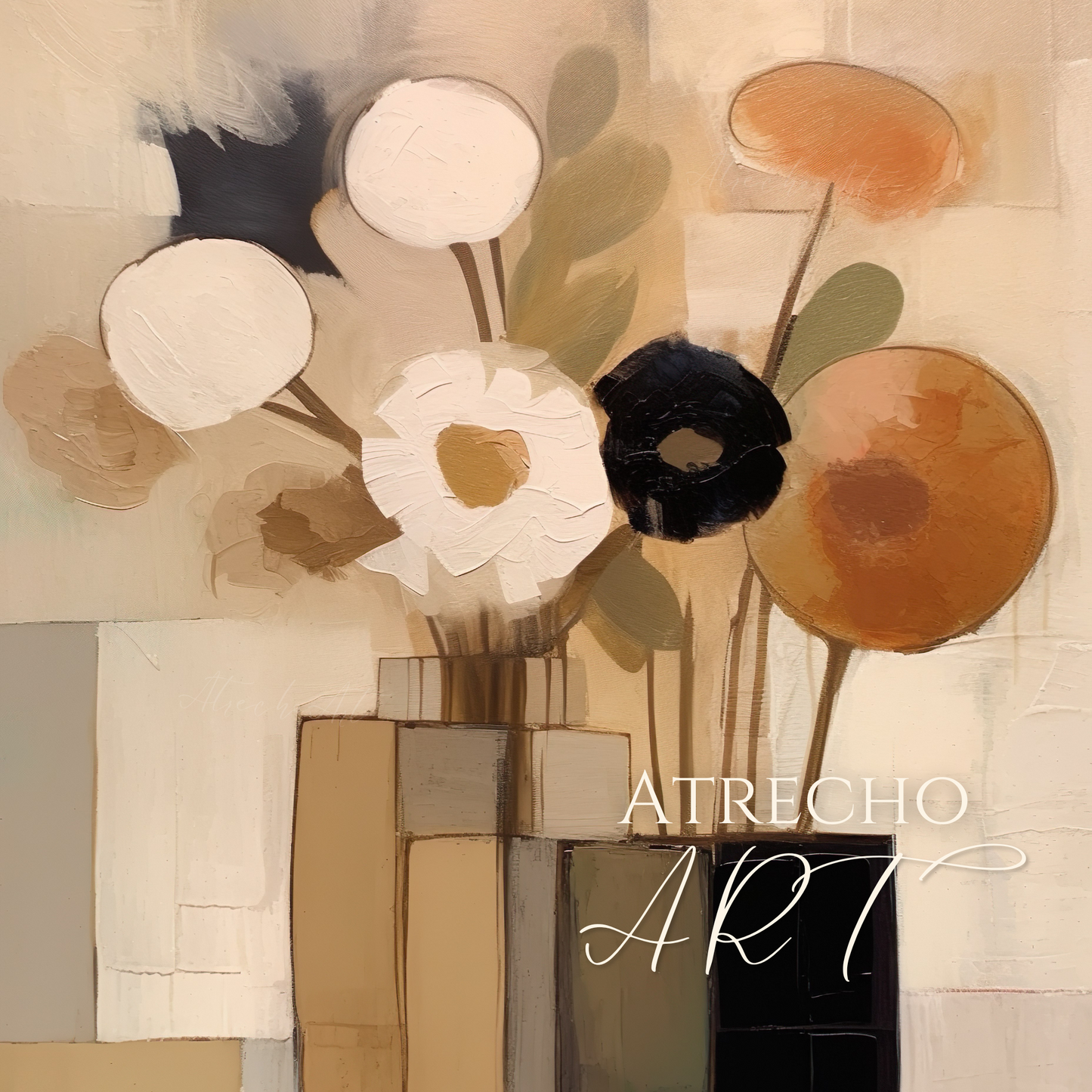 ABSTRACT VASES | Printed Artwork | AB07