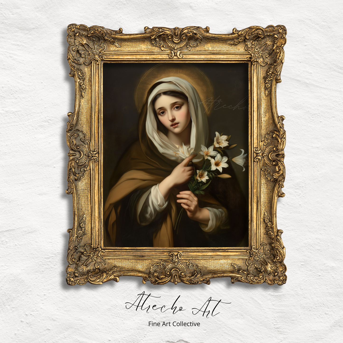 CATHERINE OF SIENA | Print or Canvas | RE18