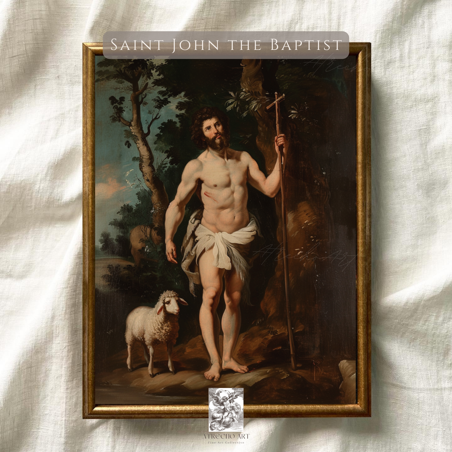 SAINT JOHN THE BAPTIST | Print or Canvas | RE09