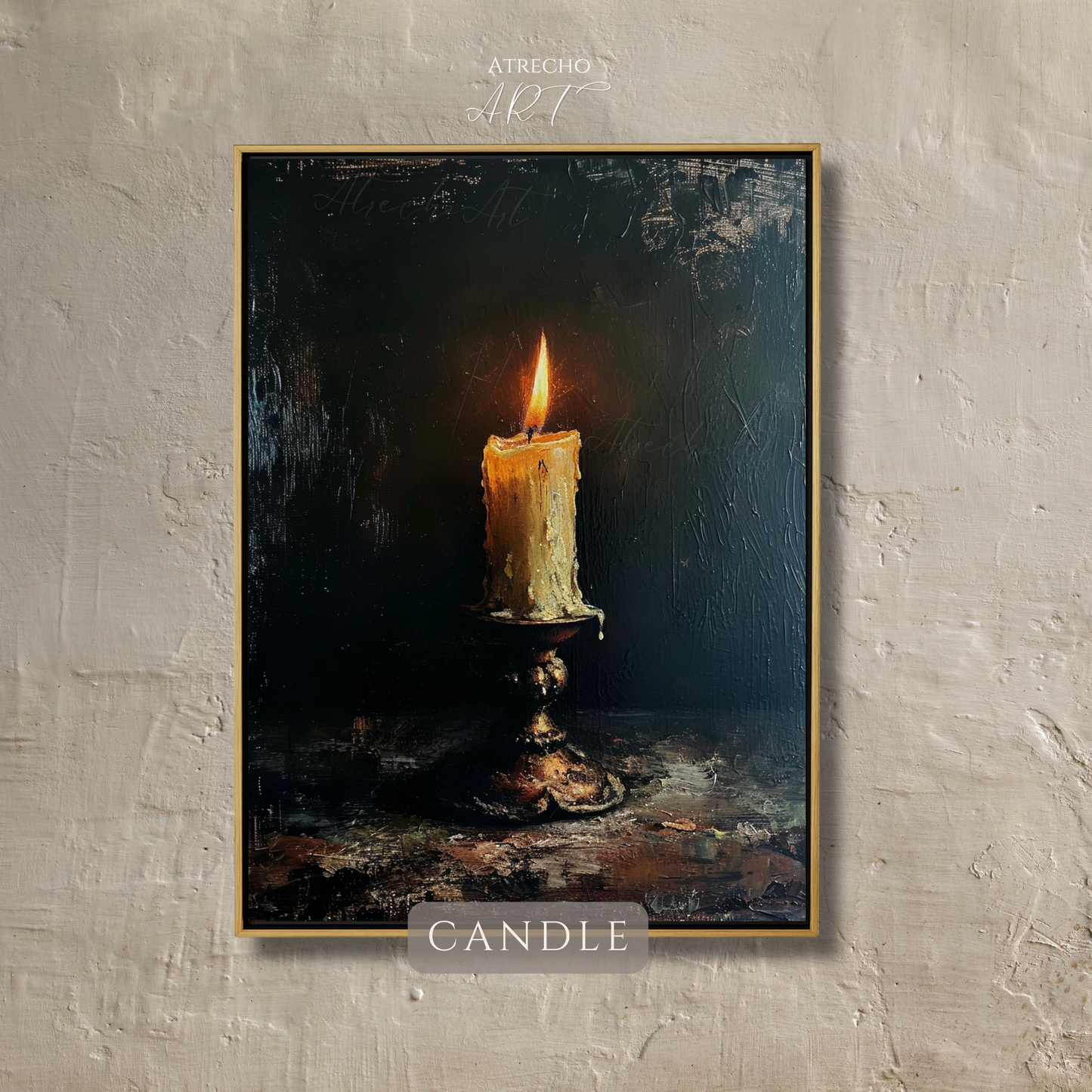 VINTAGE CANDLE | Printed Artwork | SL12