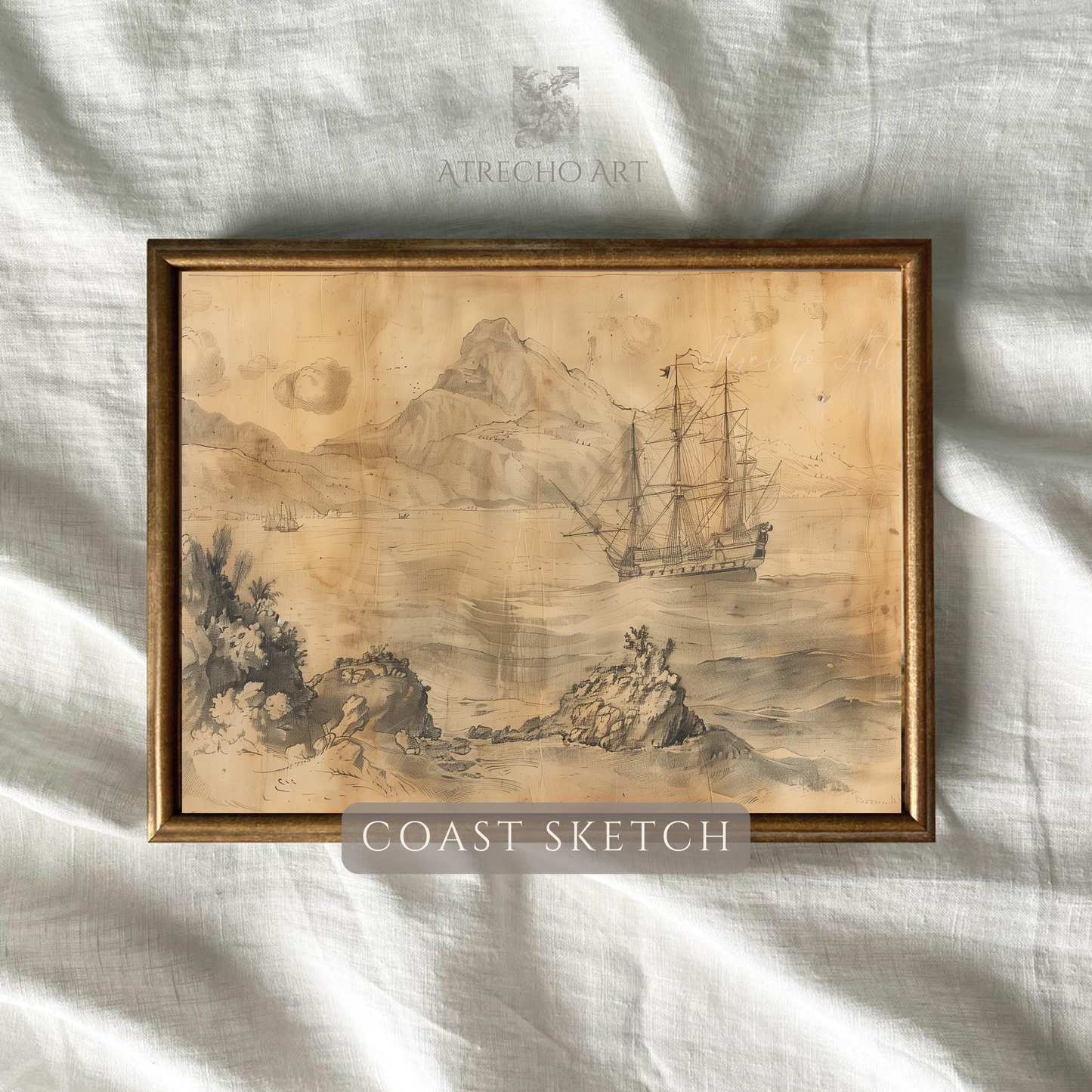 BOCETO DE BARCO | Obra impresa | NA16