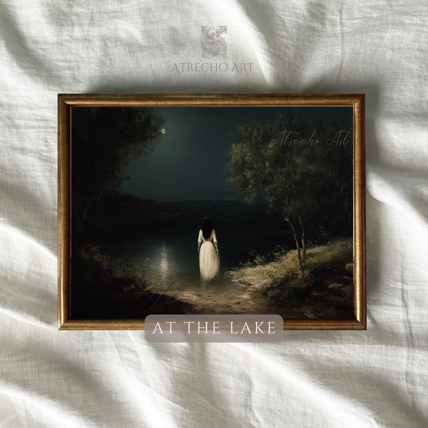 AT THE LAKE | Printed Artwork | WH14