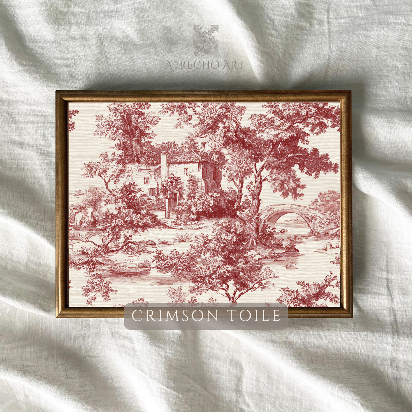 TOILE ROUGE | Oeuvre imprimée | TE26