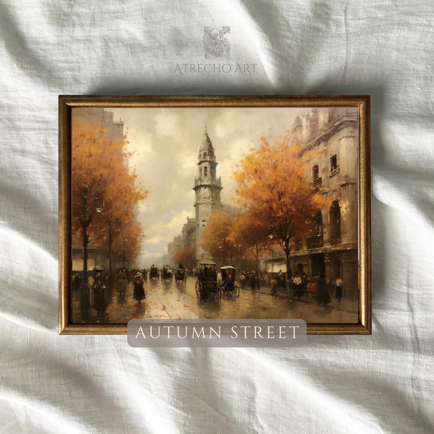 AUTUMN STREET | Printed Artwork | AR23