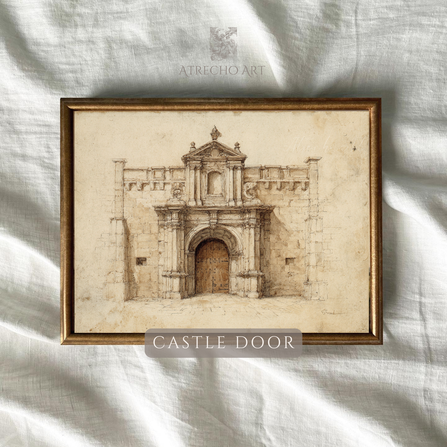 CASTLE DOOR | Printed Artwork | AR13