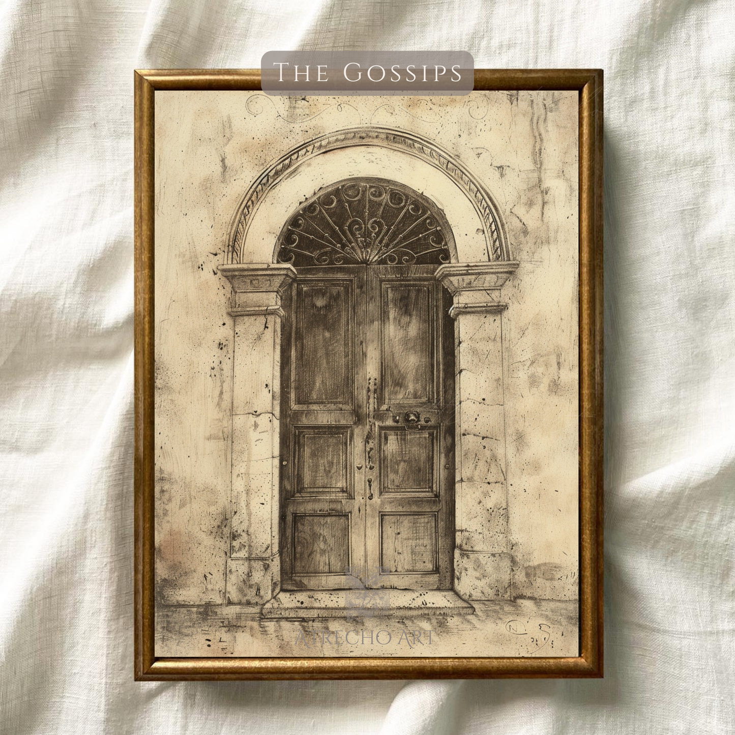 VILLA DOOR | Printed Artwork | AR49