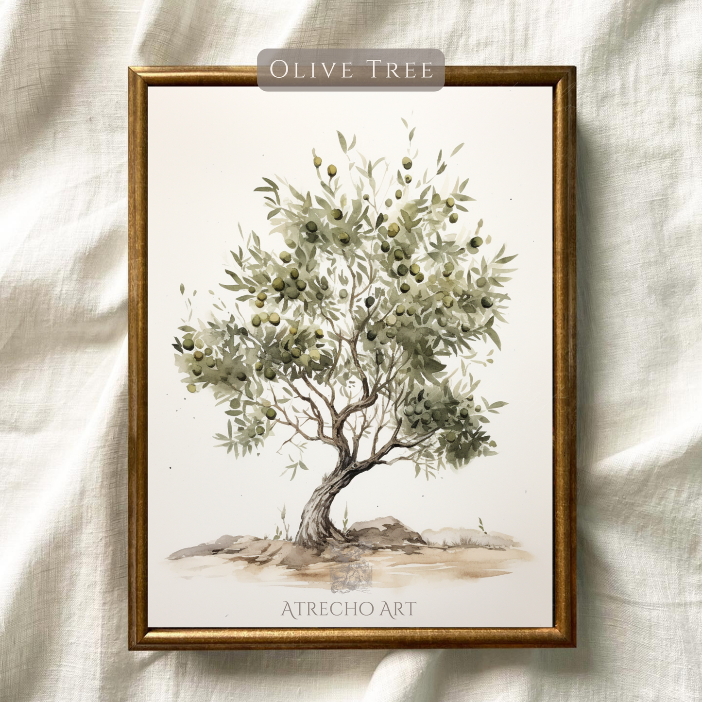 OLIVE TREE | Printed Artwork
