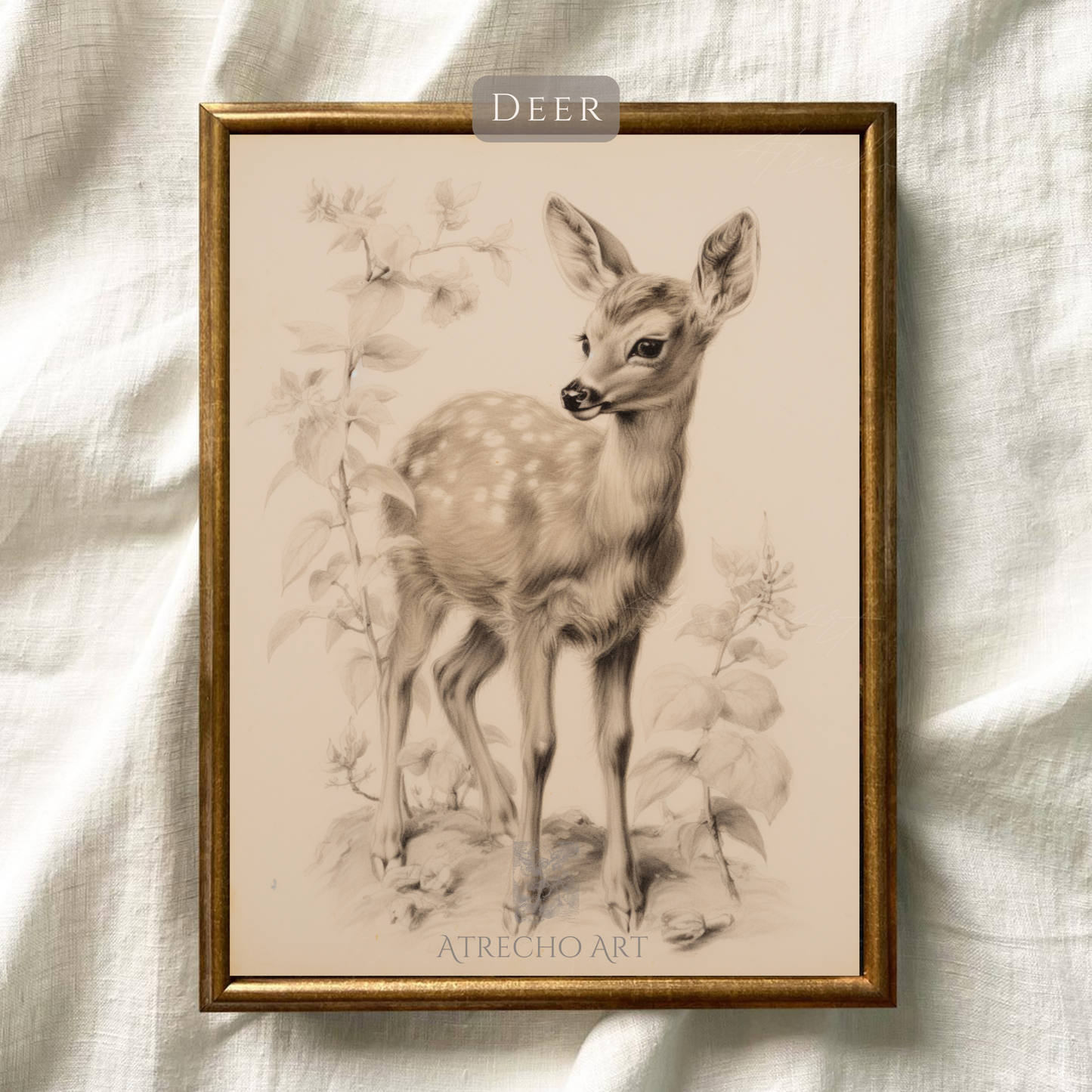 DEER | Printed Artwork | AN70