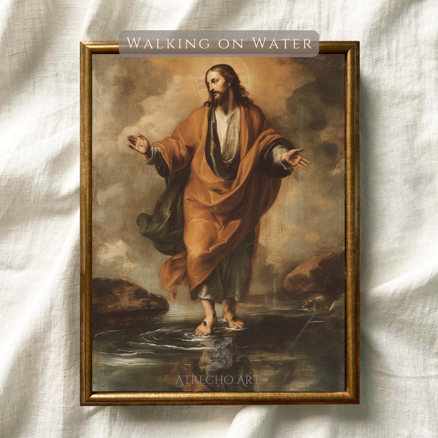 WALKING ON WATER | Printed Artwork | RE26