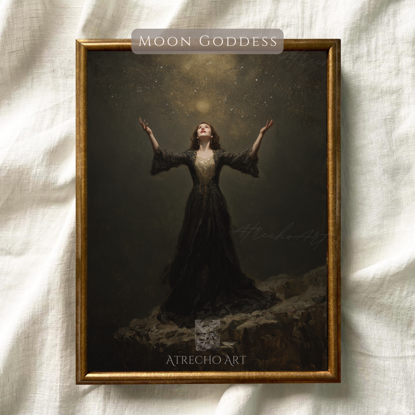 MOON GODDESS | Printed Artwork | PE53