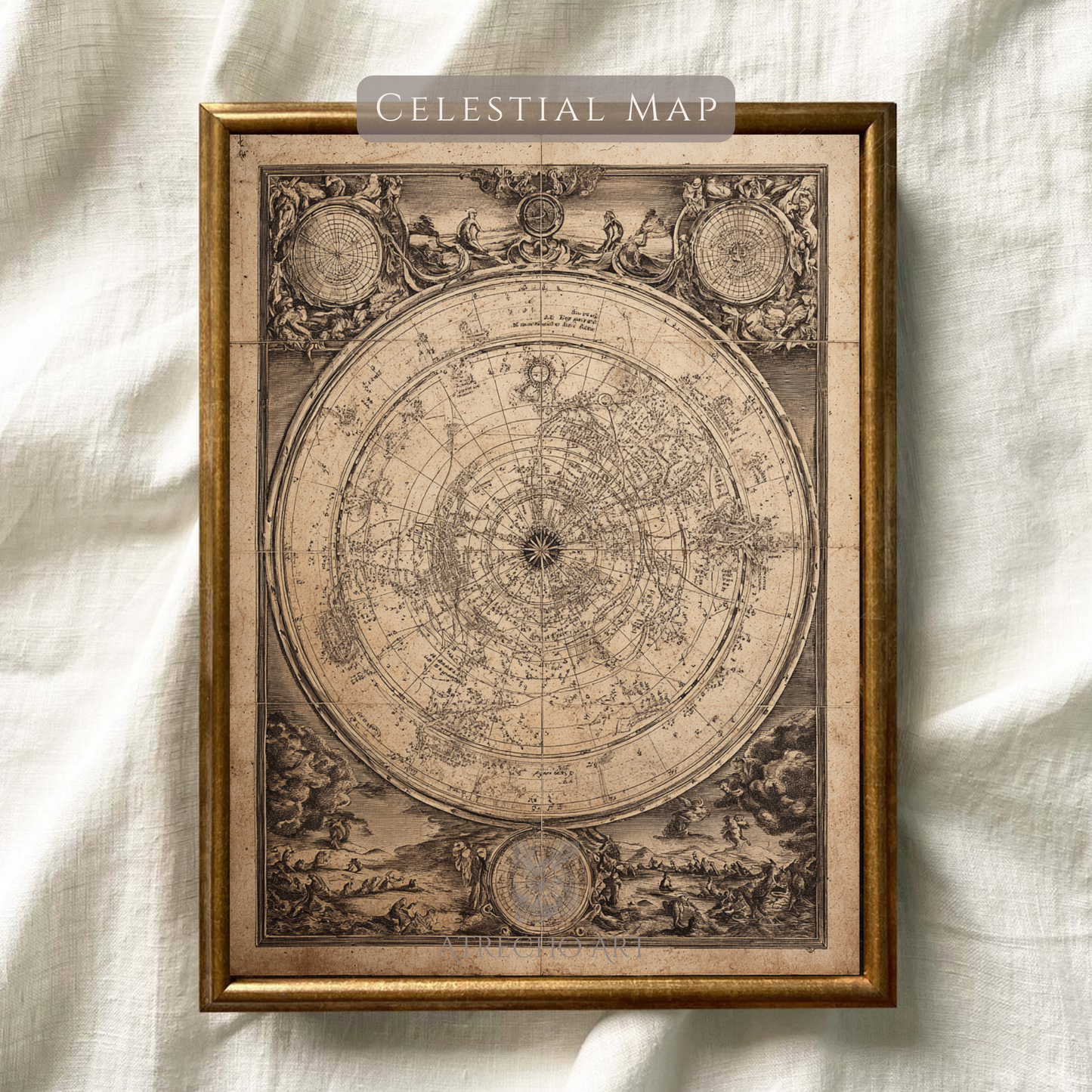 CARTE CÉLESTE | Oeuvre imprimée | SL20