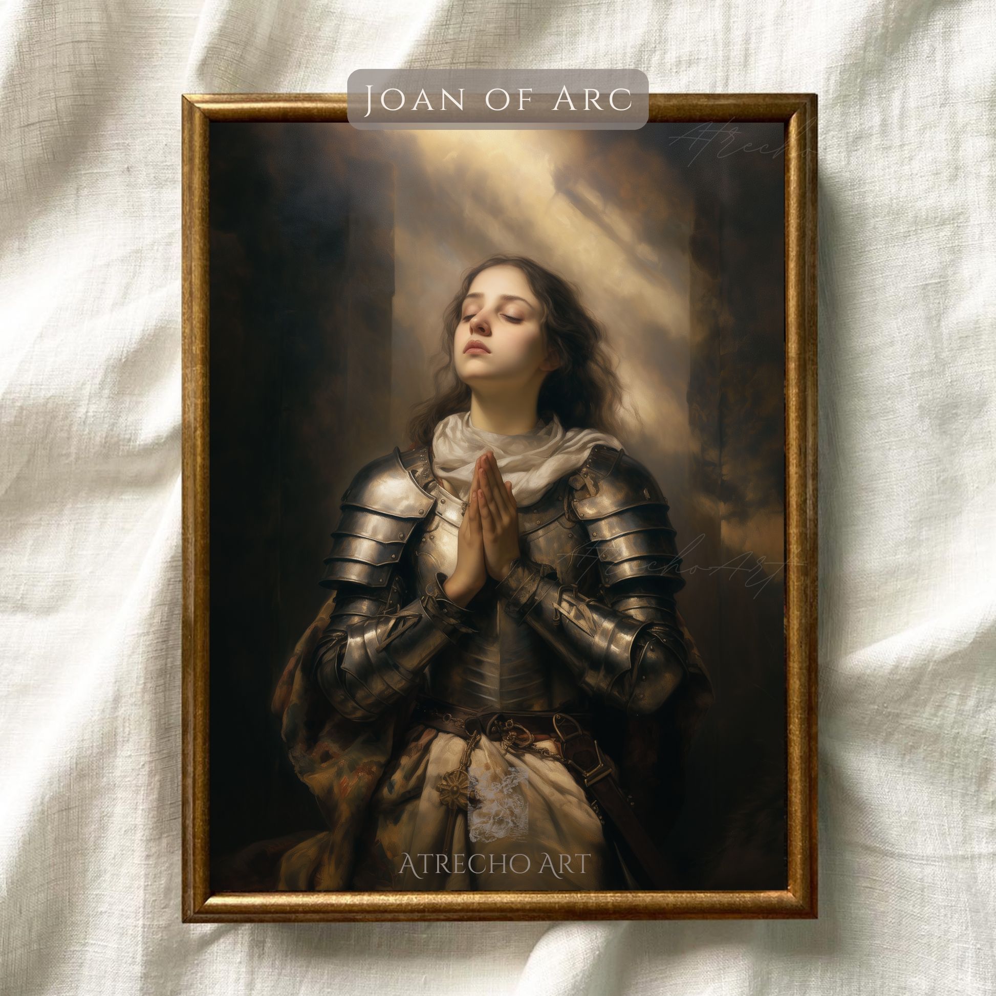 JOAN OF ARC |  Printed Artwork | RE02 - Atrecho Art