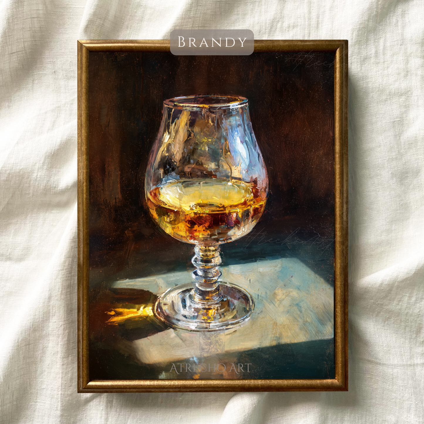 VERRE À BRANDY | Oeuvre imprimée | SL16
