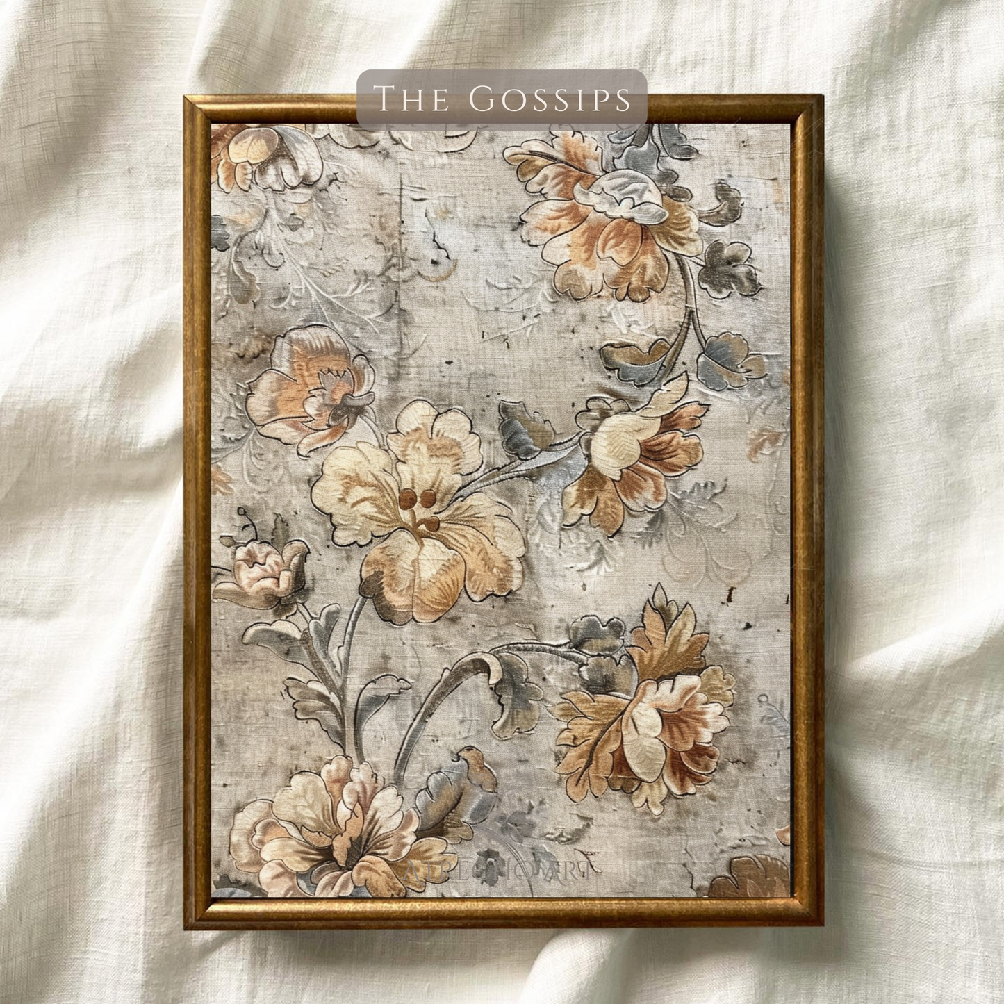 TEXTILE NATUREL LÉGER | Oeuvre imprimée | TE29