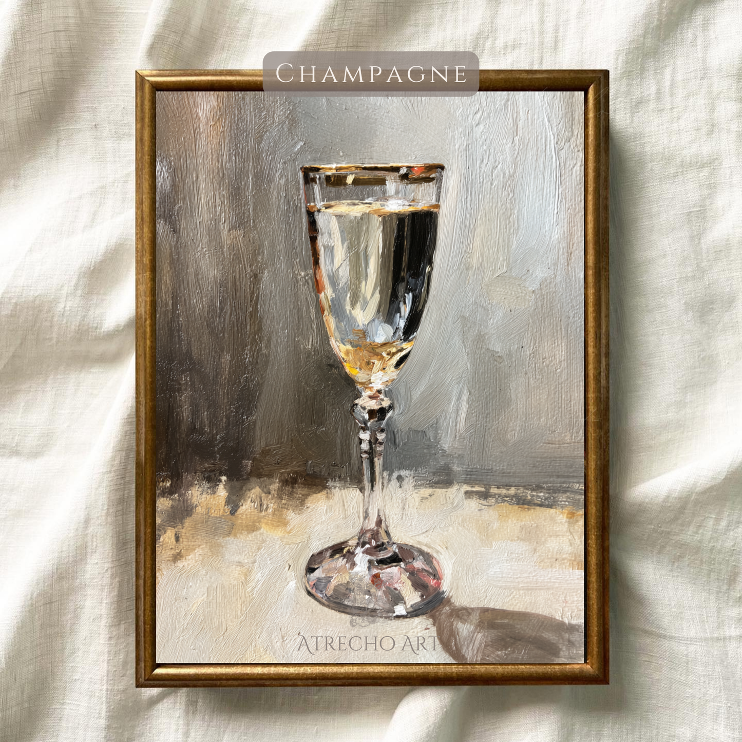 CHAMPAGNE | Printed Artwork | SL03