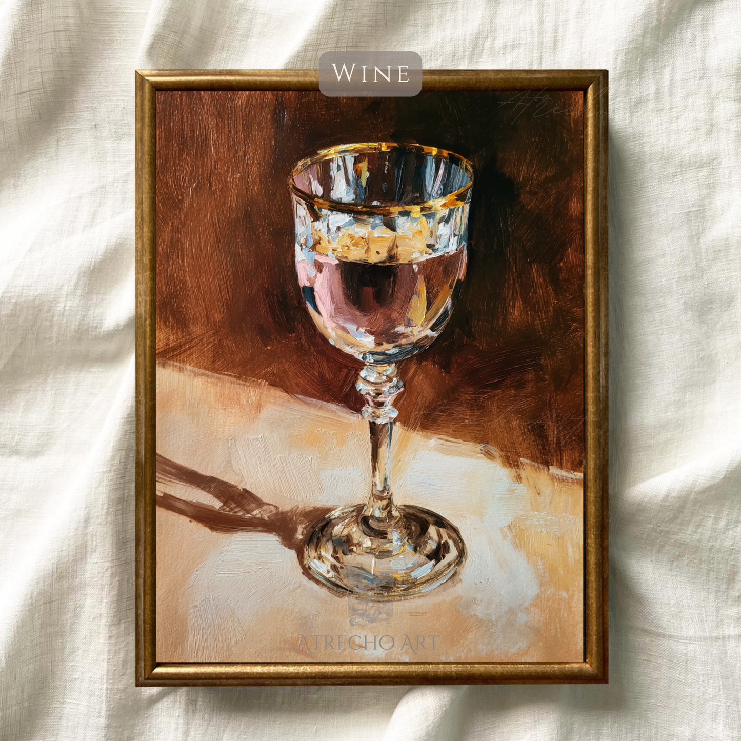 VERRE À VIN | Oeuvre imprimée | SL53