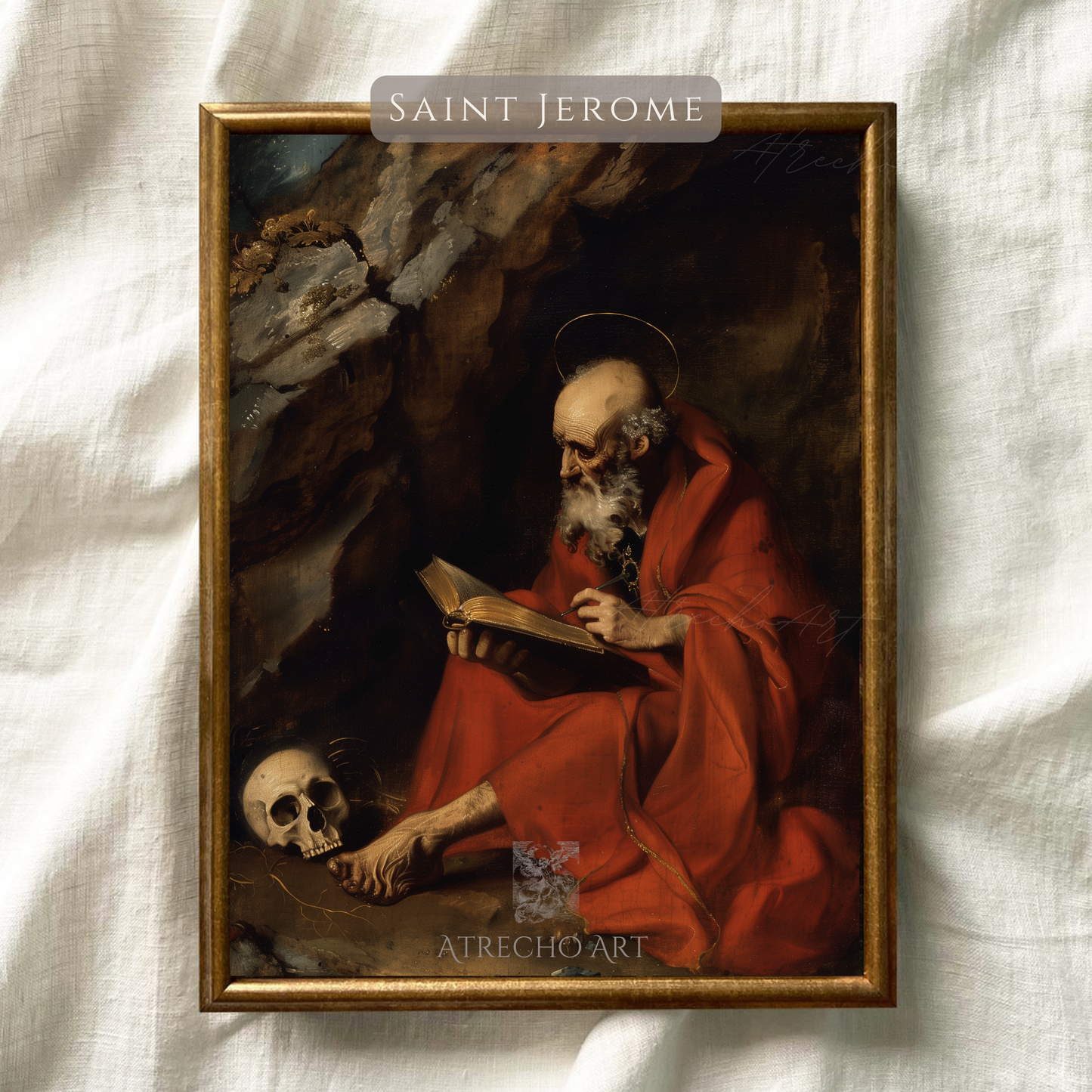 SAINT JEROME | Printed Artwork | RE14