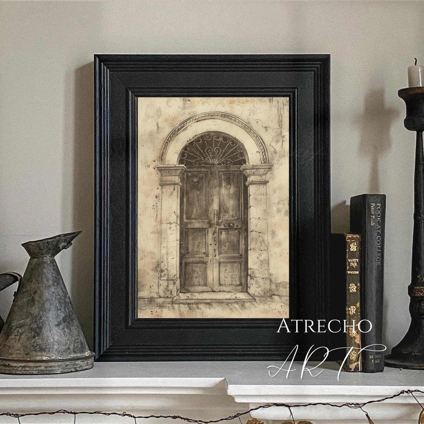VILLA DOOR | Printed Artwork | AR49