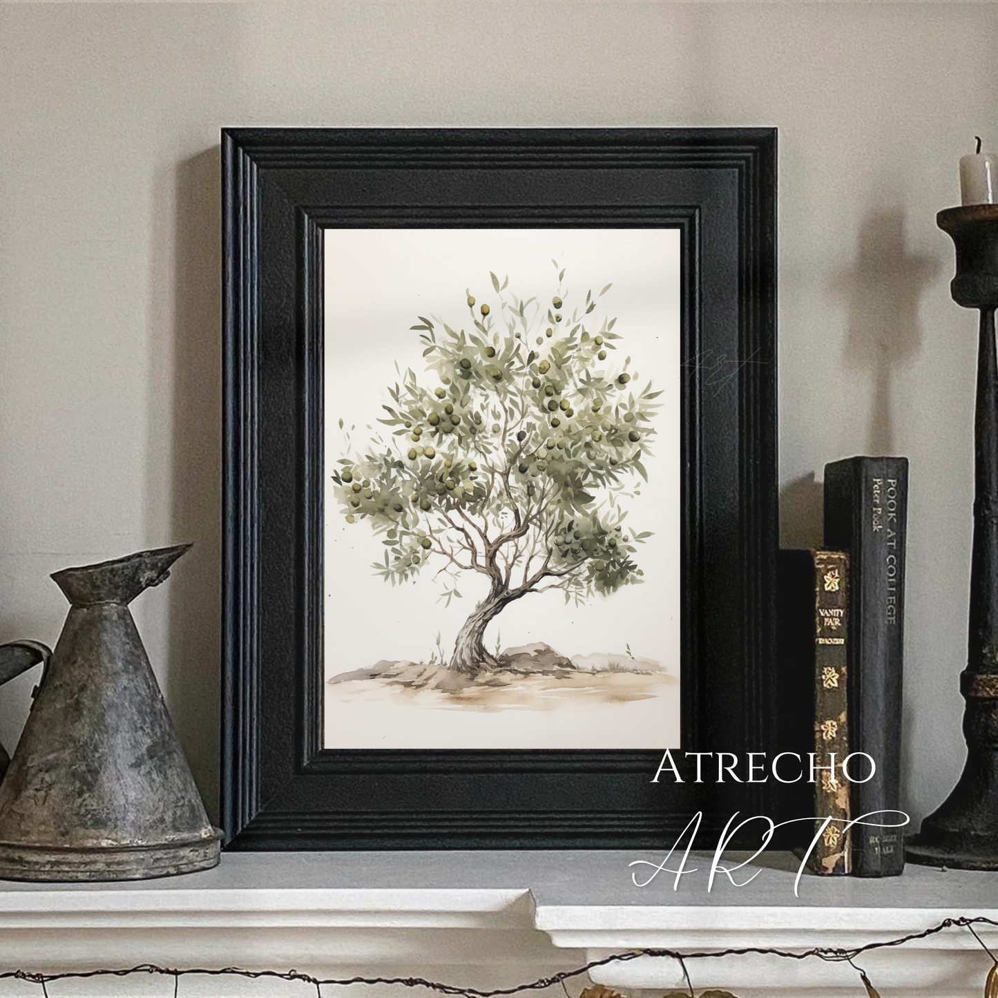 OLIVE TREE | Printed Artwork