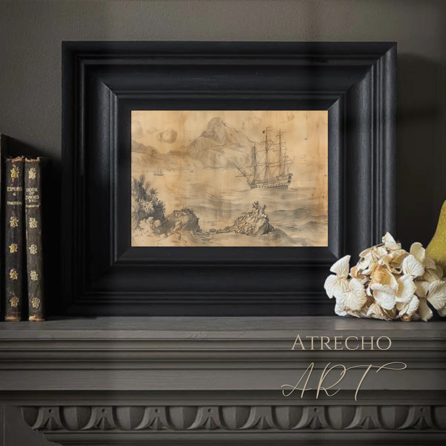 BOCETO DE BARCO | Obra impresa | NA16