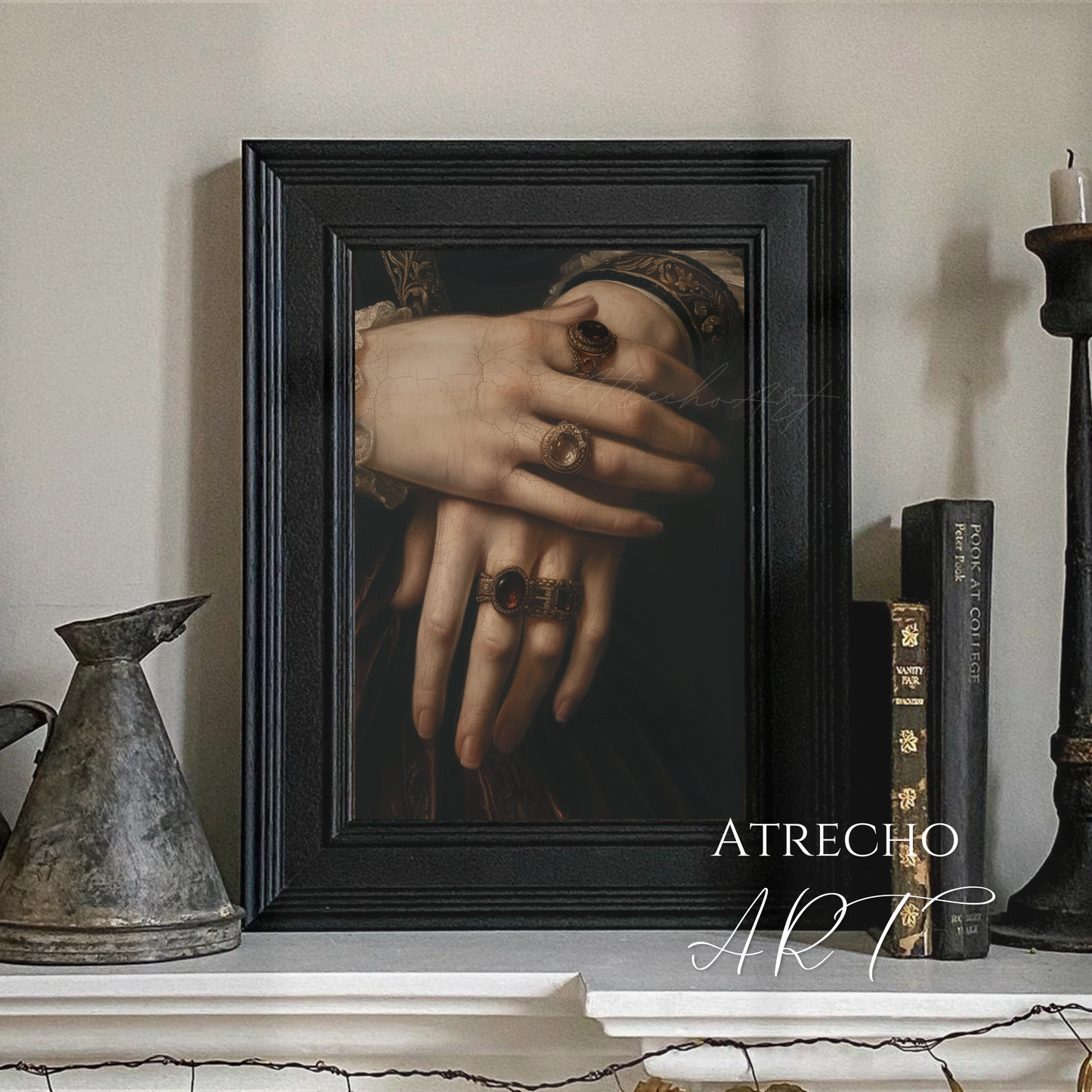 ANTIQUE RINGS | Printed Artwork | PE05