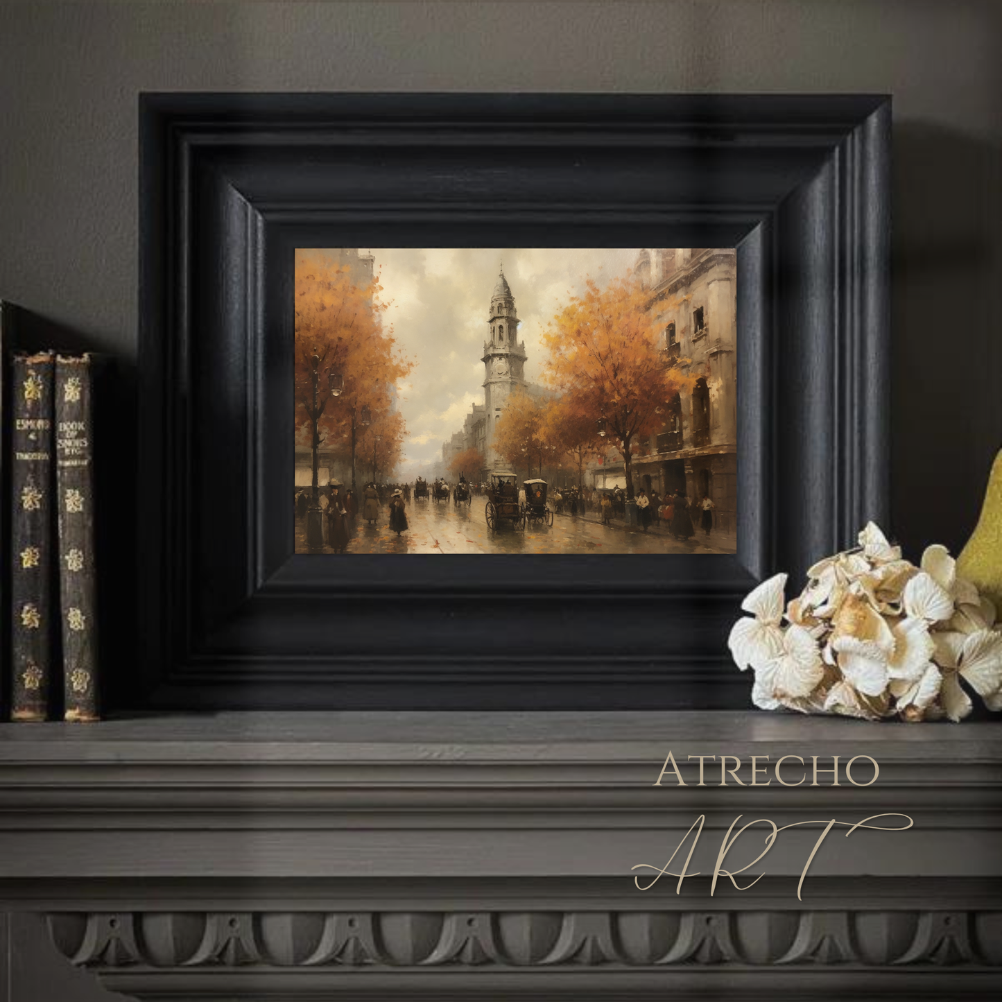 AUTUMN STREET | Printed Artwork | AR23