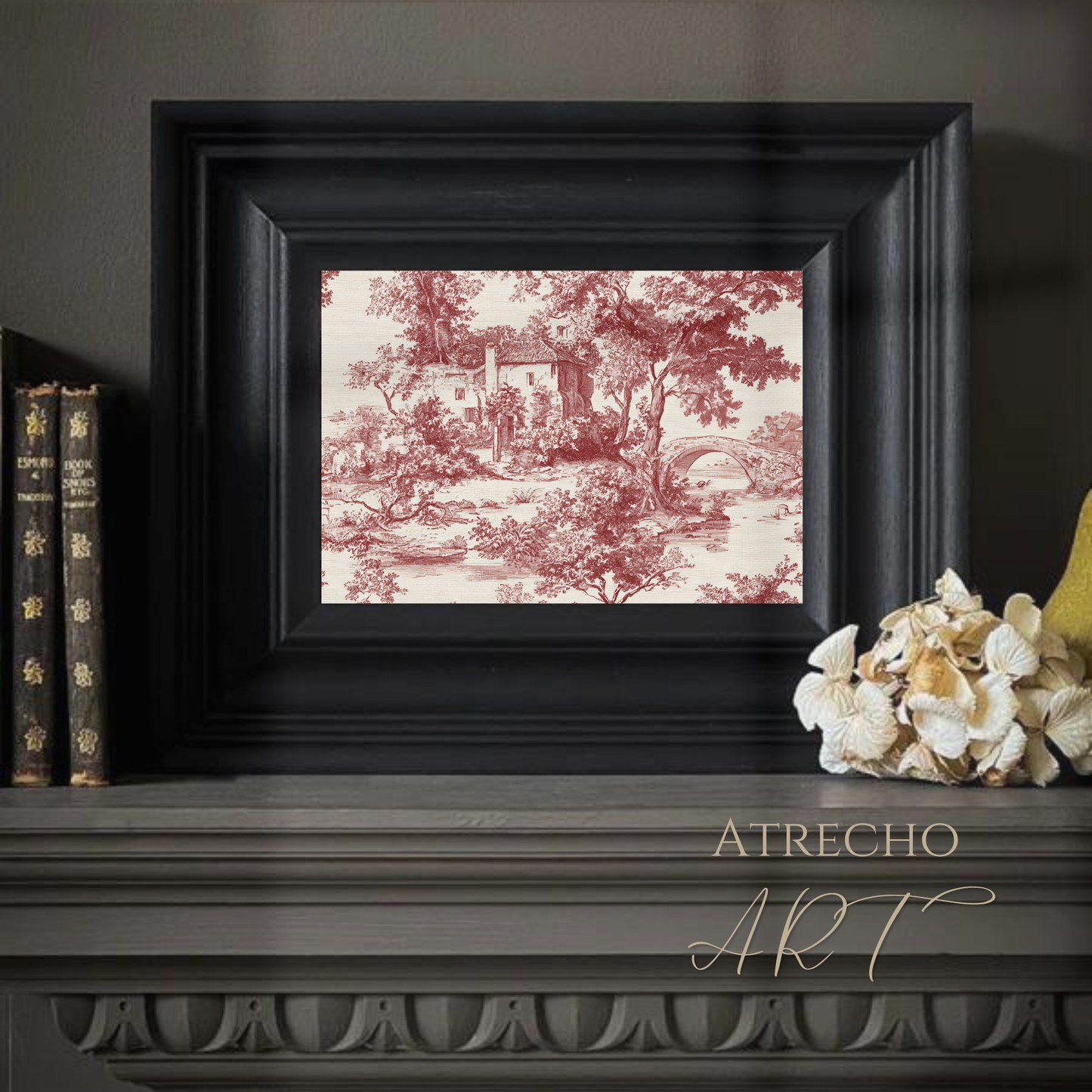 TOILE ROUGE | Oeuvre imprimée | TE26