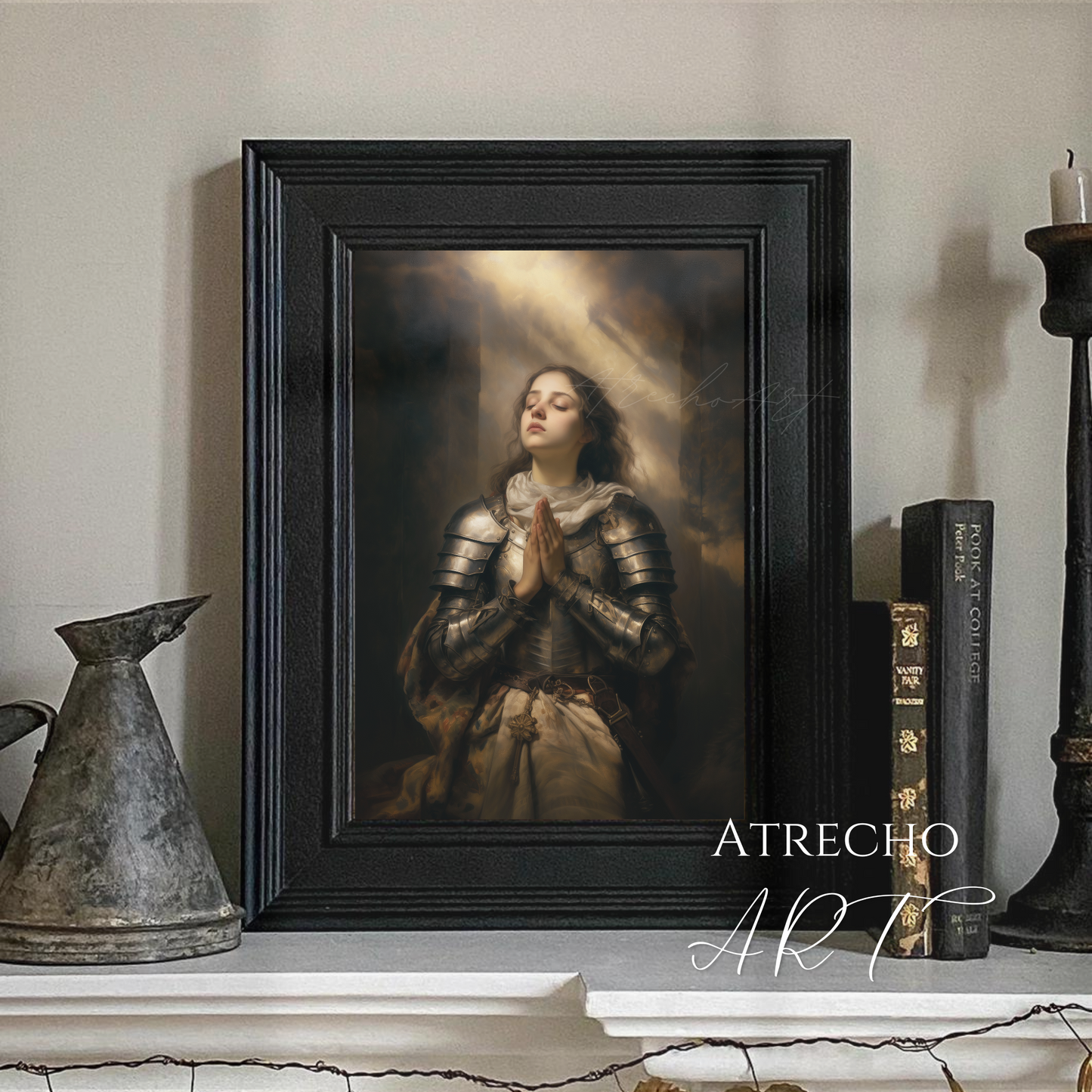 JOAN OF ARC |  Printed Artwork | RE02 - Atrecho Art