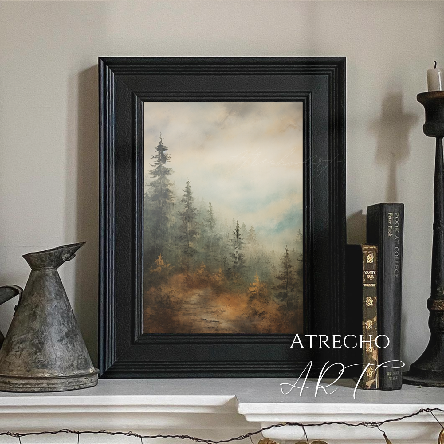 AUTUMN FOREST | Printed Artwork | L009