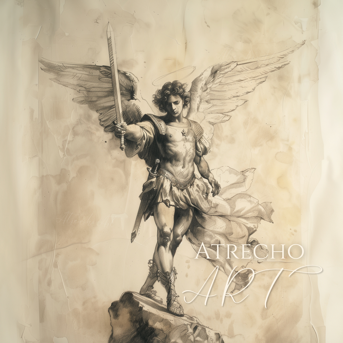 ARCHANGEL MICHAEL | Print or Canvas | RE07