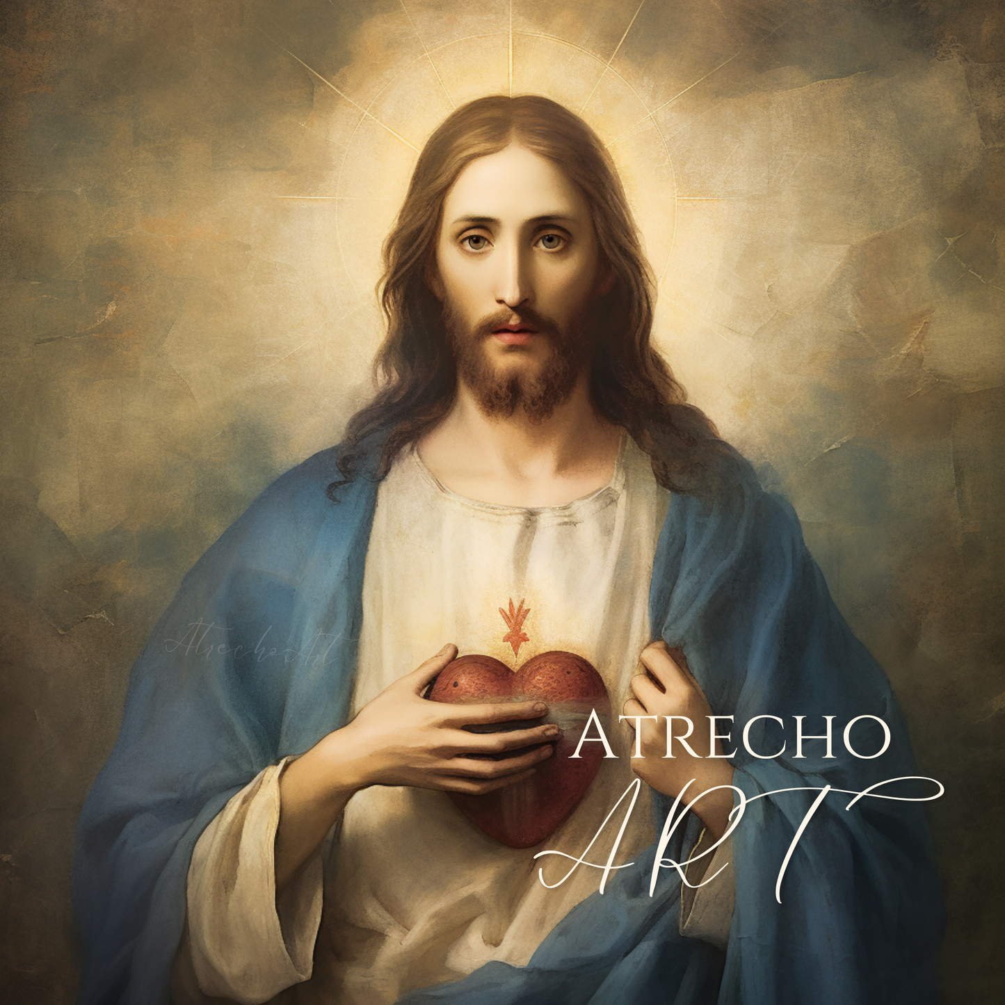 SACRED HEART OF JESUS | Printed Artwork | RE22