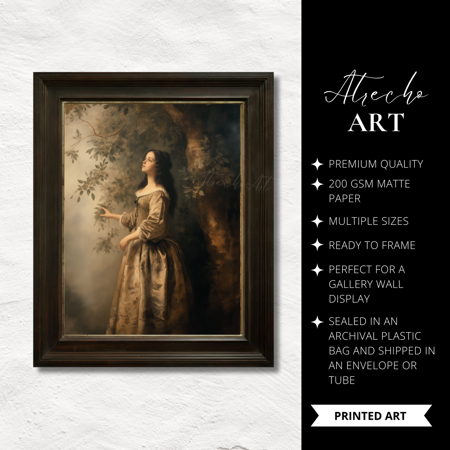 AT THE TREE | Printed Artwork | PE66 - Atrecho Art