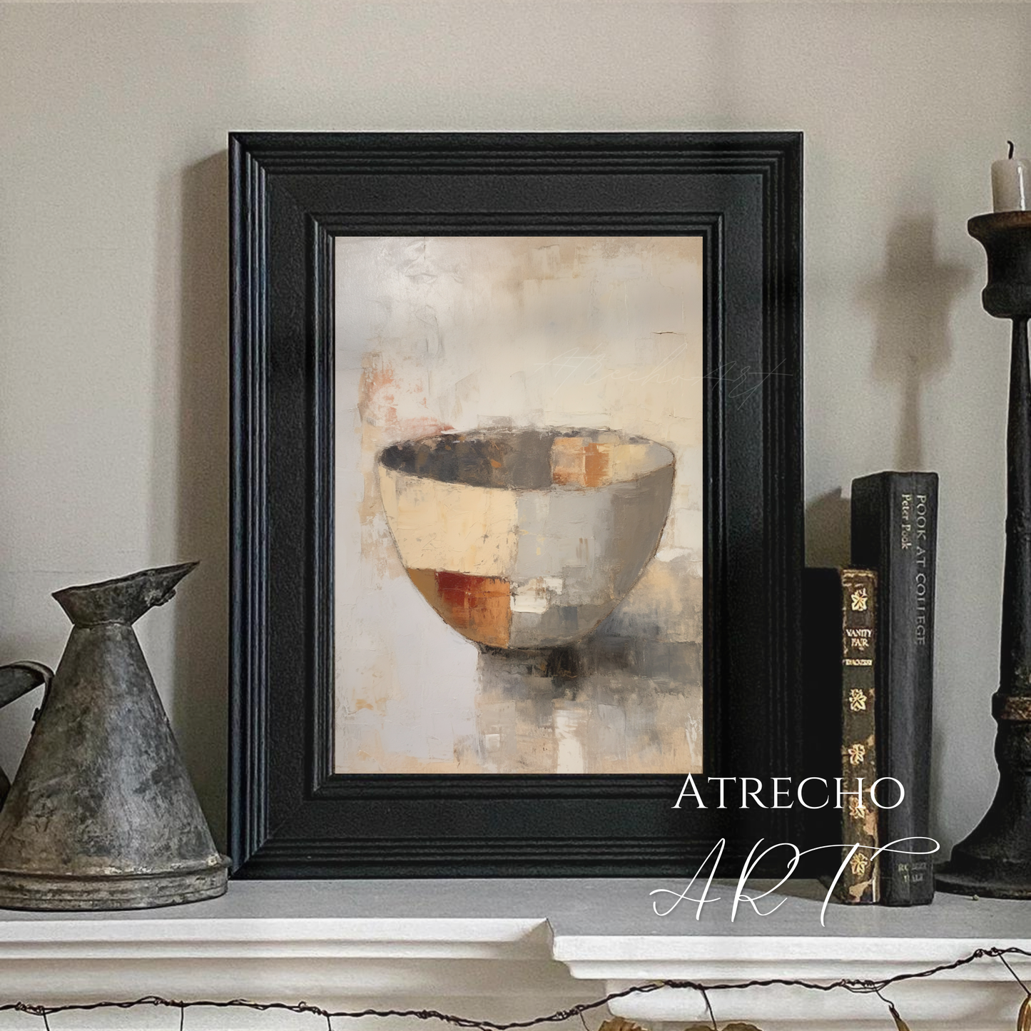 ABSTRACT BOWL | Print or Canvas | AB15