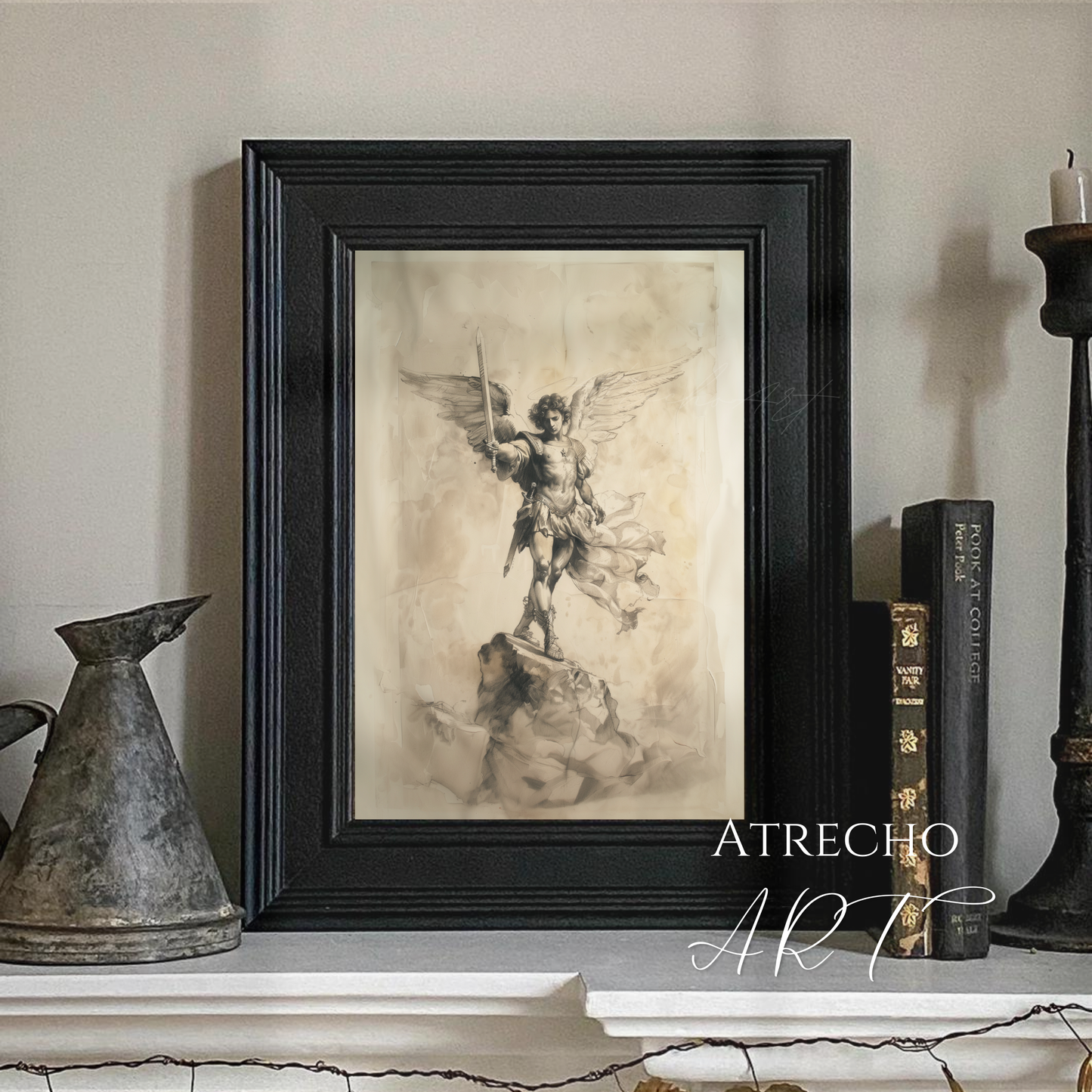 ARCHANGEL MICHAEL | Print or Canvas | RE07