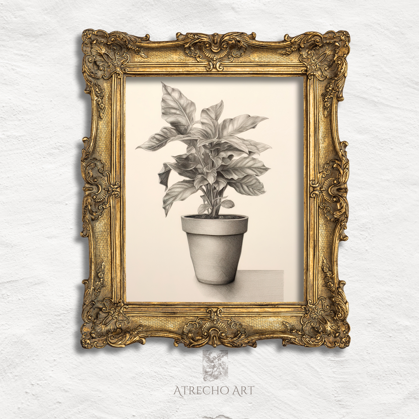 POTTED PLANT | Printed Artwork | TR19