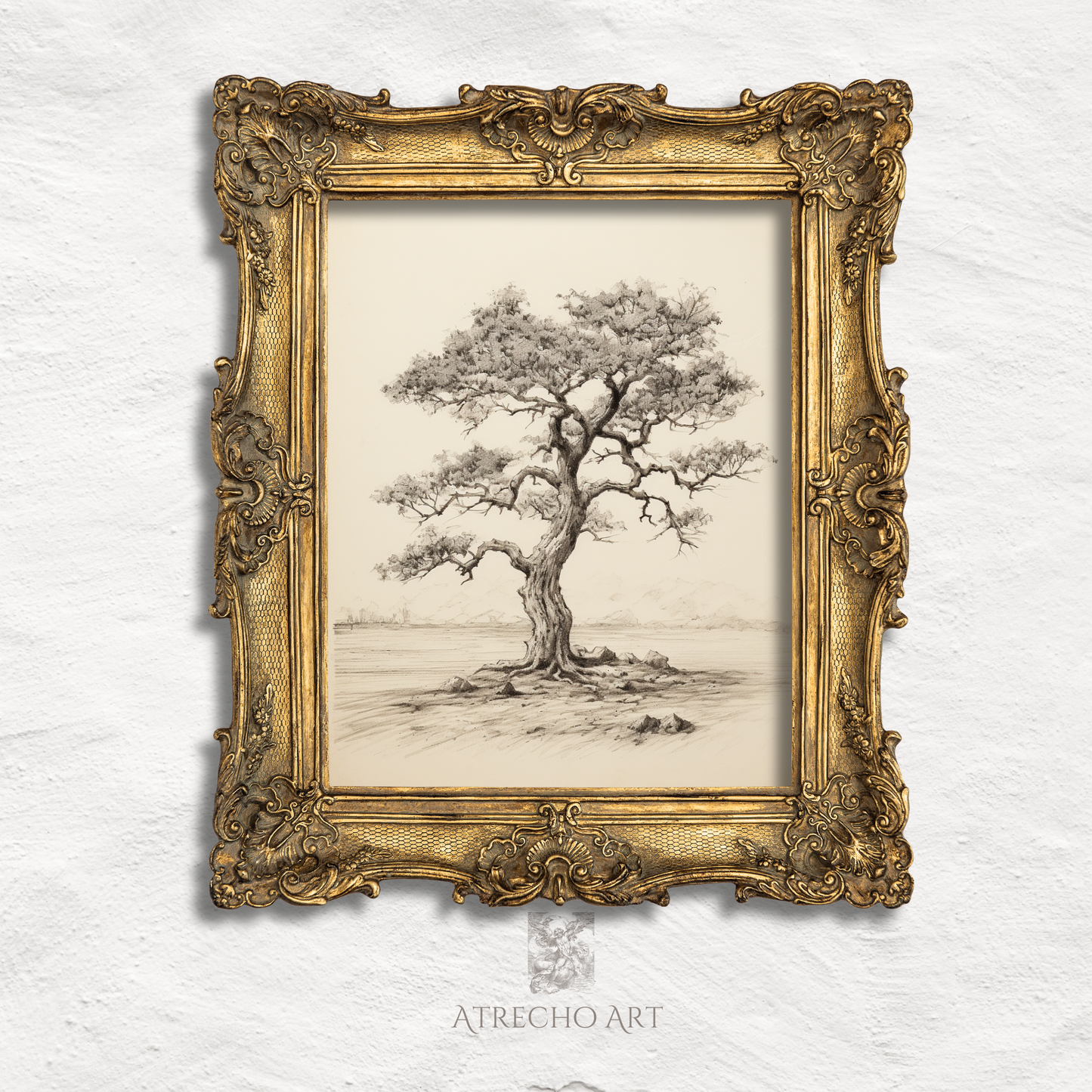 ALEPPO TREE | Printed Artwork | TR03