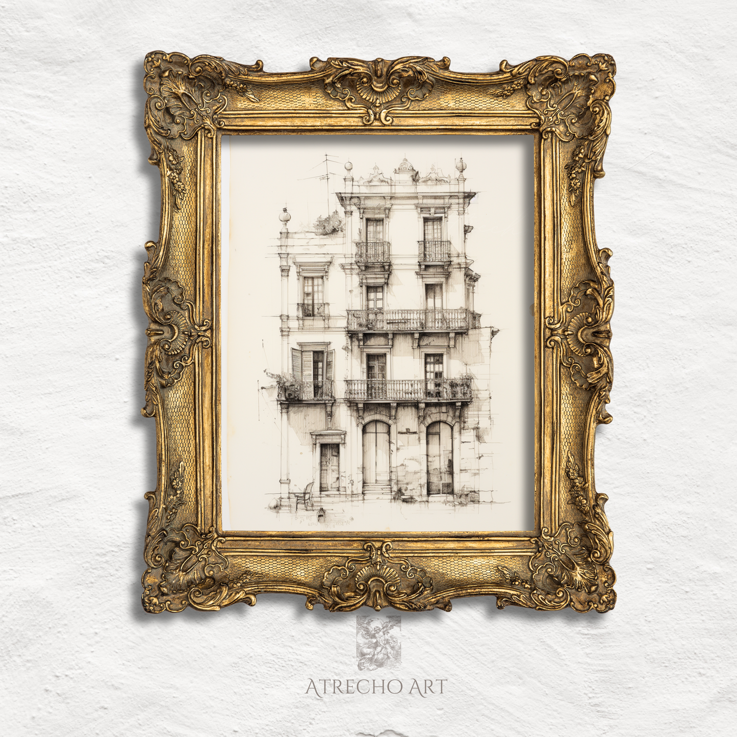 FACADE | Printed Artwork | AR17