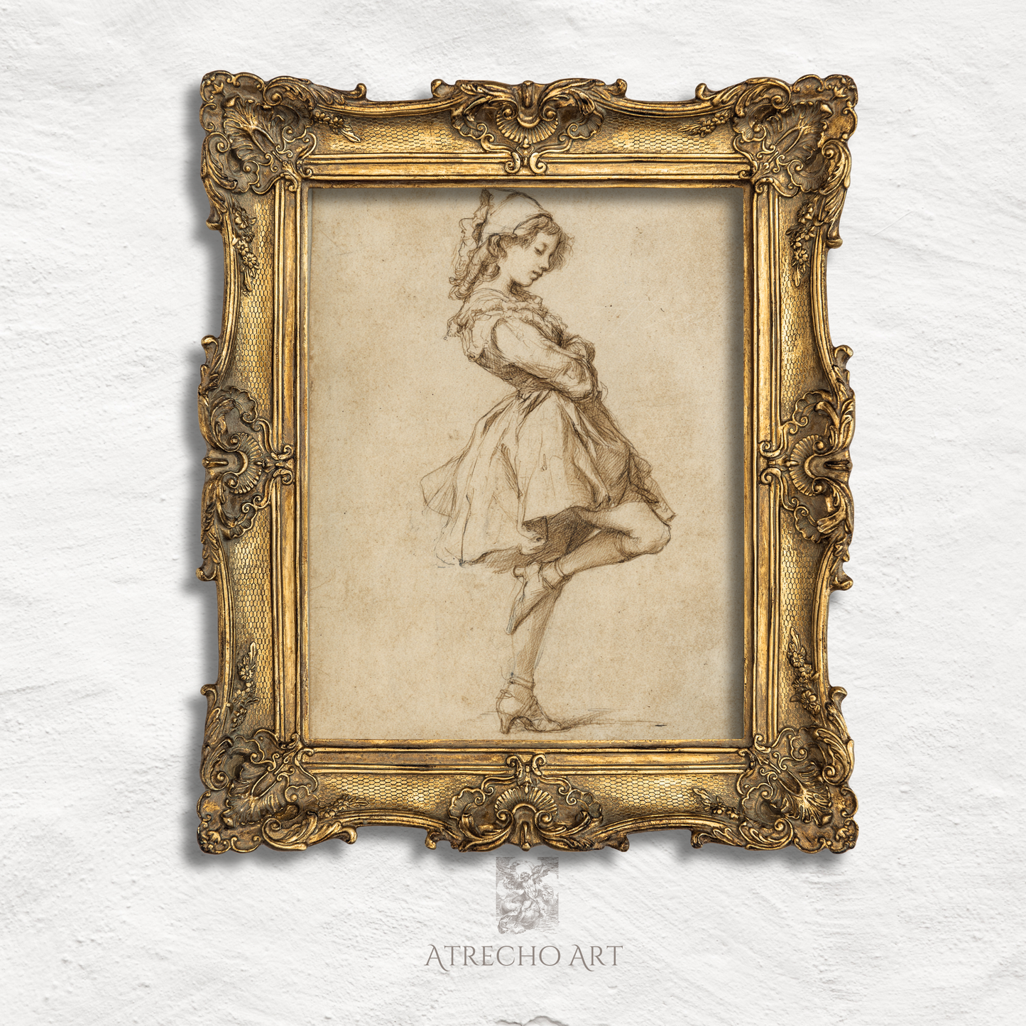 Sketch of a Dancer | Printed Artwork | PE94