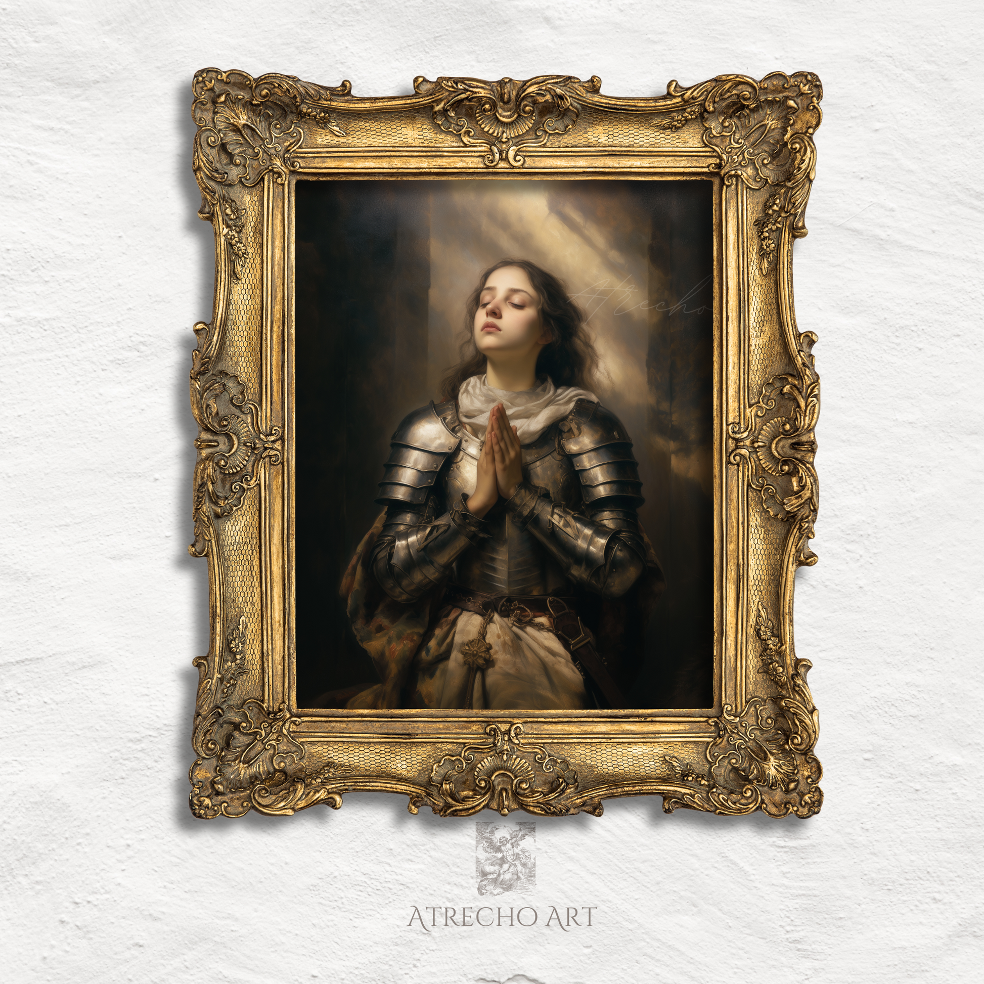 JOAN OF ARC |  Printed Artwork | RE02 - Atrecho Art