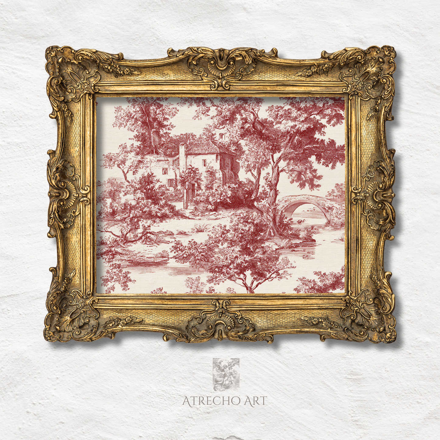 TOILE ROUGE | Oeuvre imprimée | TE26