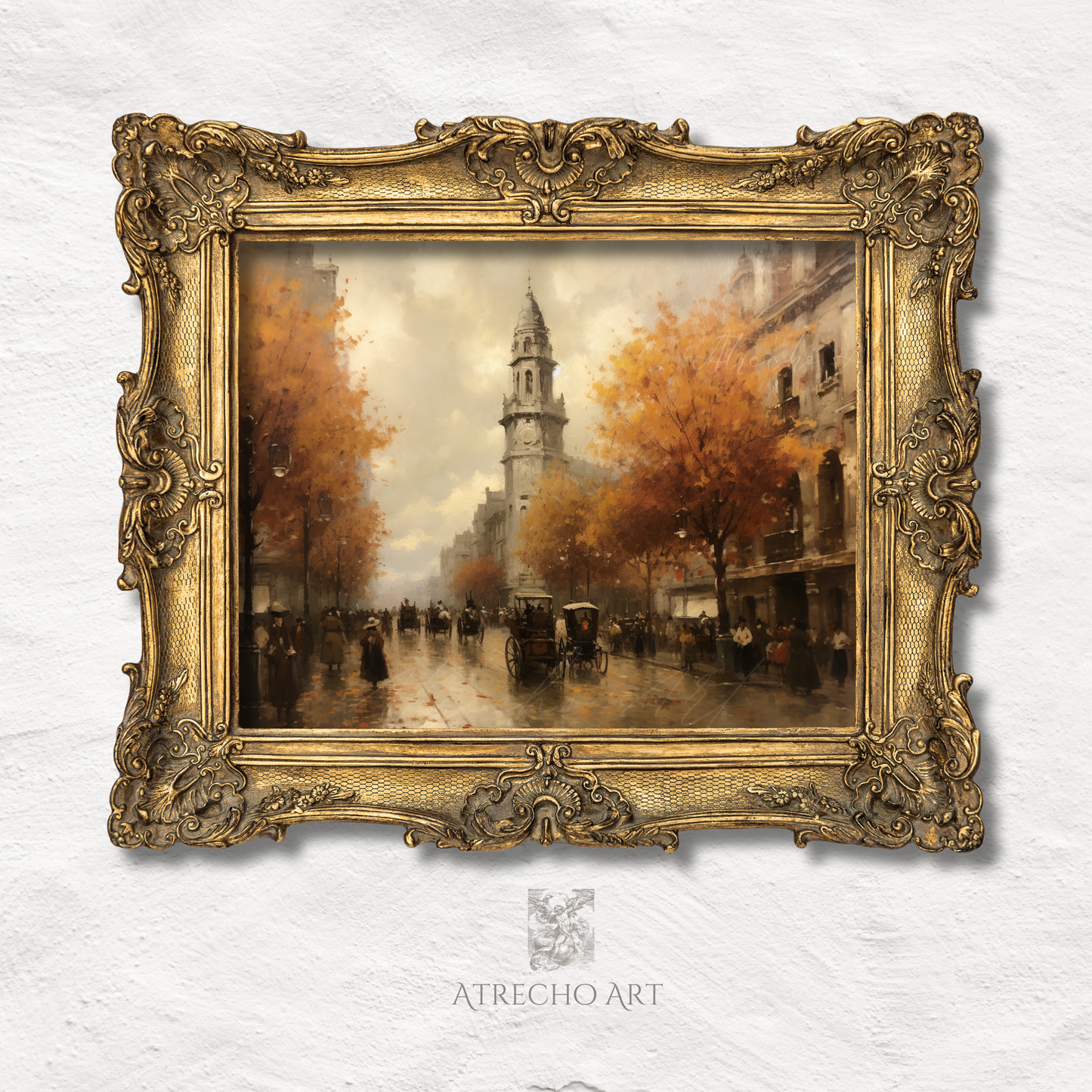 AUTUMN STREET | Printed Artwork | AR23