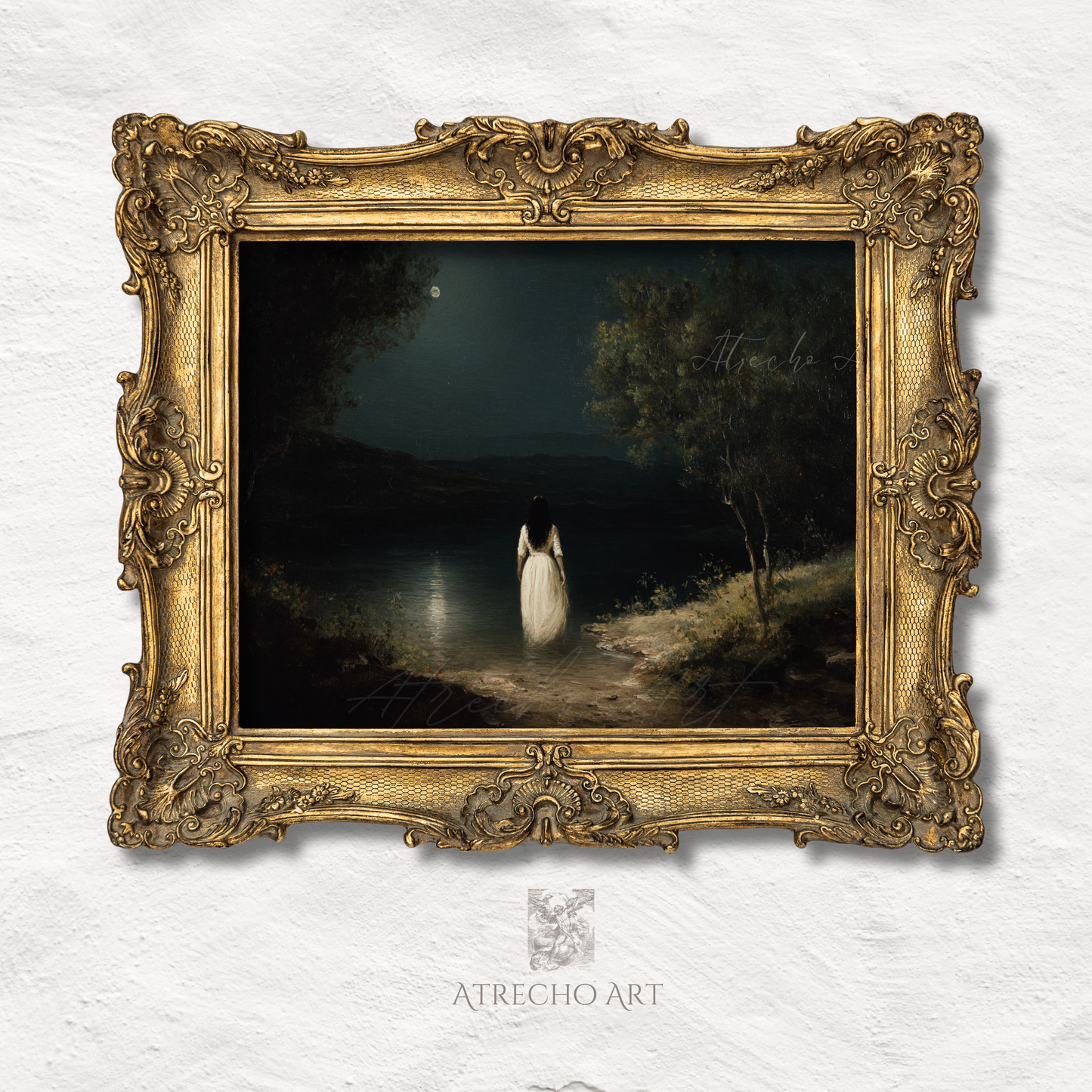 AT THE LAKE | Printed Artwork | WH14