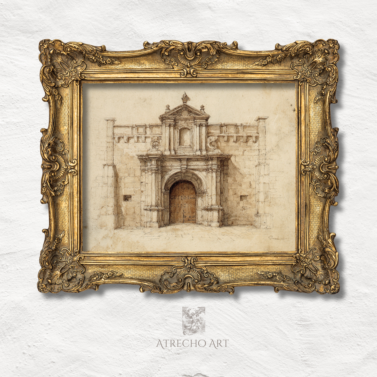 CASTLE DOOR | Printed Artwork | AR13