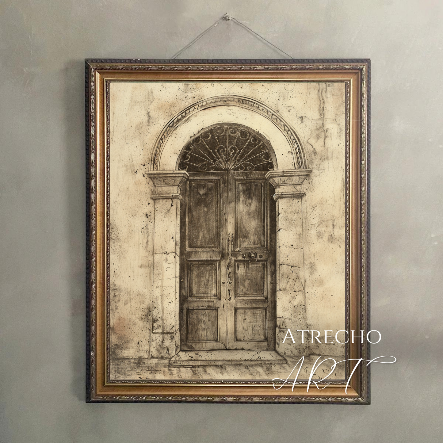 VILLA DOOR | Printed Artwork | AR49