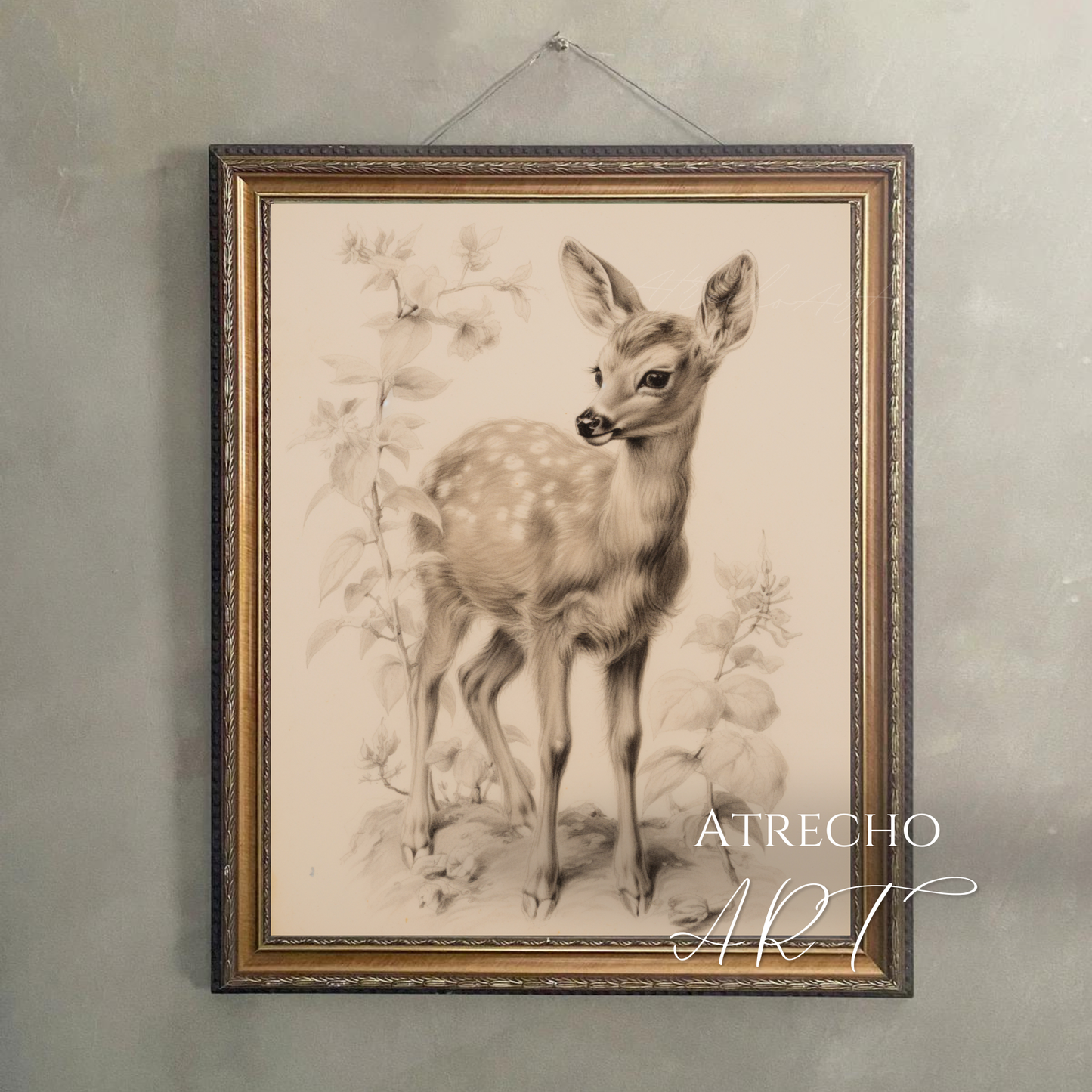 DEER | Printed Artwork | AN70
