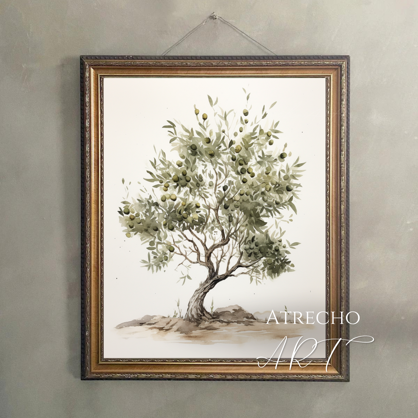 OLIVE TREE | Printed Artwork